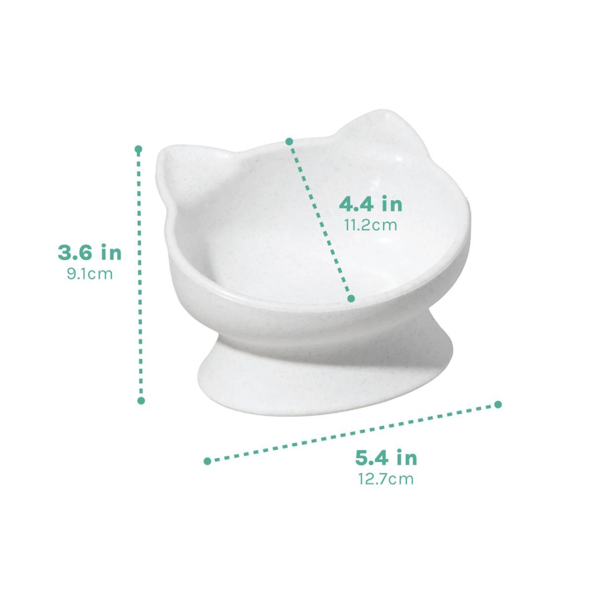 Cat Bowls Cat-Shaped Bowls Cat Feeding Cat Supplies High-Quality Cat Bowls