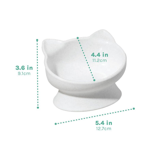 Cat Bowls Cat-Shaped Bowls Cat Feeding Cat Supplies High-Quality Cat Bowls