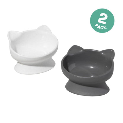 Cat Bowls Cat-Shaped Bowls Cat Feeding Cat Supplies High-Quality Cat Bowls