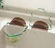 Kitchen Sink Filter Rack with 100 12cm*15cm Mesh Bags, Foldable Food Waste Strainer, Multi-functional Drain Basket（green） - Mekamart Australia