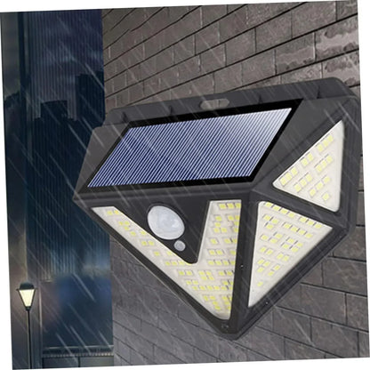 2-Pack Solar LED Motion Sensor Wall Light: Dusk-to-Dawn Outdoor Lighting for Aussie Gardens, Fences & Patios - Mekamart Australia