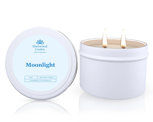Moonlight Soy Candle Tin 165g - Mekamart Australia