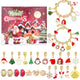 Christmas DIY Jewelry & Craft Advent Calendar(M-17H,20*17*1.1) - Mekamart Australia