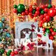 136PCS Christmas Balloon Set – Red Green Gold Latex & Foil Balloons - Mekamart Australia