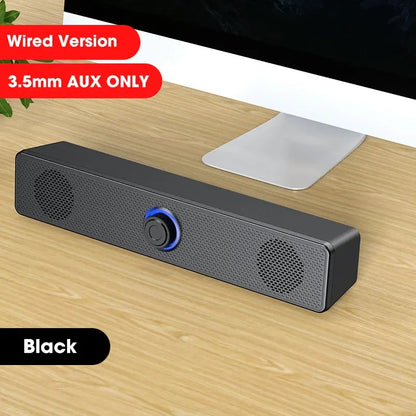 NNEOBA PC Soundbar Wired Speaker