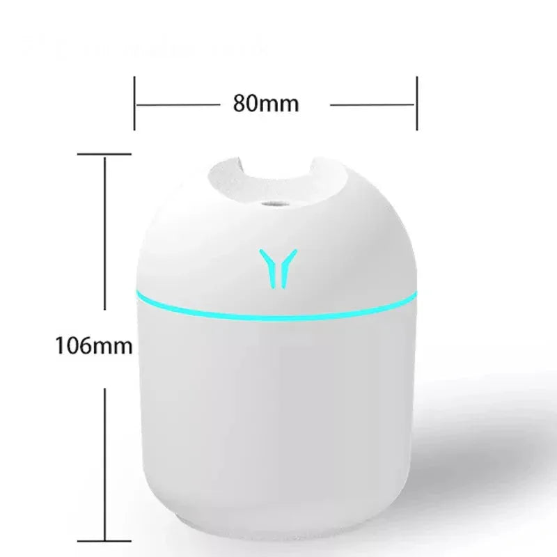 NNEOBA 250ML Mini Aroma Oil Diffuser & Humidifier with LED Night Lamp - Mekamart Australia