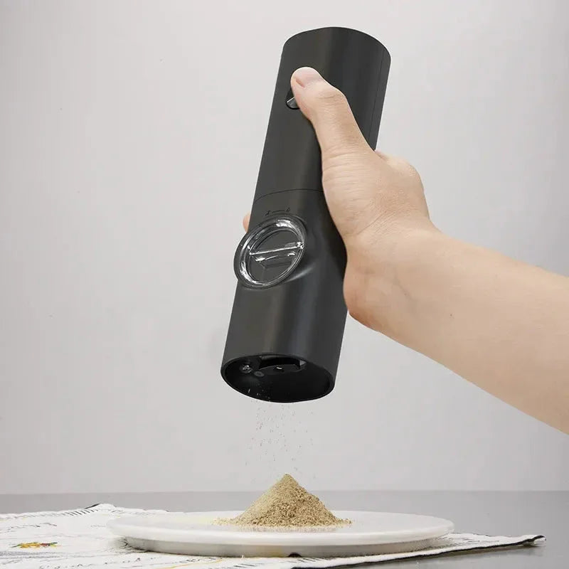 NNEOBA Electric Automatic Pepper and Salt Grinder with LED Light(1pc) - Mekamart Australia