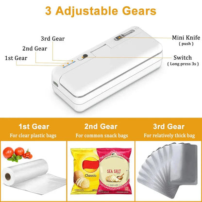 NNEOBA Mini Plastic Bag Sealer - Mekamart Australia