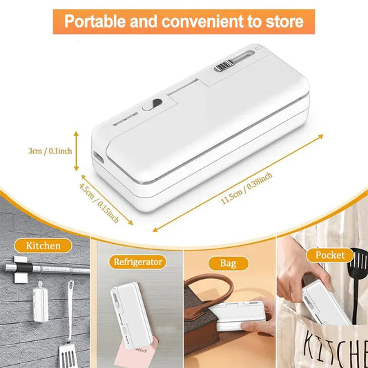 NNEOBA Mini Plastic Bag Sealer - Mekamart Australia