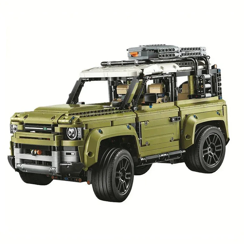 Technical Rover Defender Collector'S Building Blocks Set - Mekamart Australia