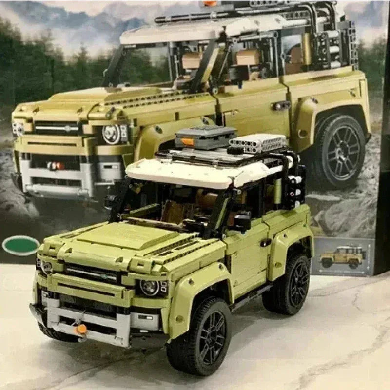 Technical Rover Defender Collector'S Building Blocks Set - Mekamart Australia