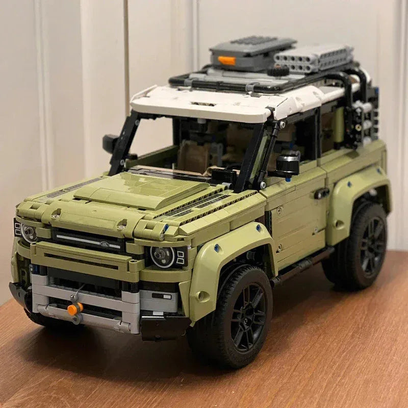 Technical Rover Defender Collector'S Building Blocks Set - Mekamart Australia