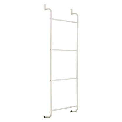 Over The Door Towel Rack Metal Behind Door Hanger for Bathroom Bedroom-White - Mekamart Australia