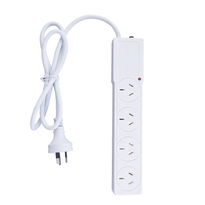 4 Outlet Powerboard With Surge Protection 1M Lead Cable