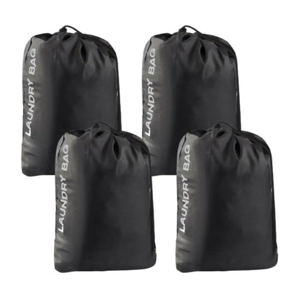 4PCS Heavy Duty Laundry Bag Large Mesh Washable Wash Bags Net Clothes Organiser