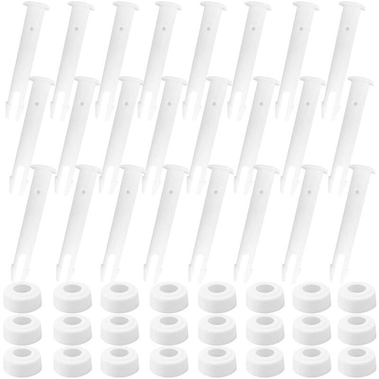 24 pcs Pool Pins, Replacement Pins, Plastic Pool Joints, Plastic Pins, Pool Joints, Pool Frame Pins, Pool Joint Pins (24 pcs)