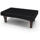 8 Feet Pool Table Cover, Waterproof & Dustproof 420D Oxford Cloth Billiard Pool Table Cover for Pool Table 8FT Fitted(Black)