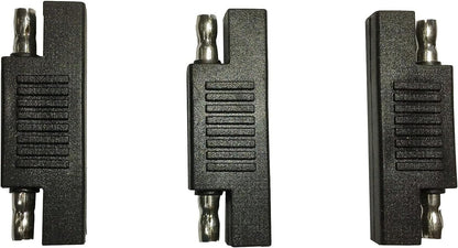 SAE Polarity Reverse Adapter Connectors for SAE to SAE Quick Disconnect Extension Cable, Solar Panel Battery Power Charger and Maintainer-3Pack