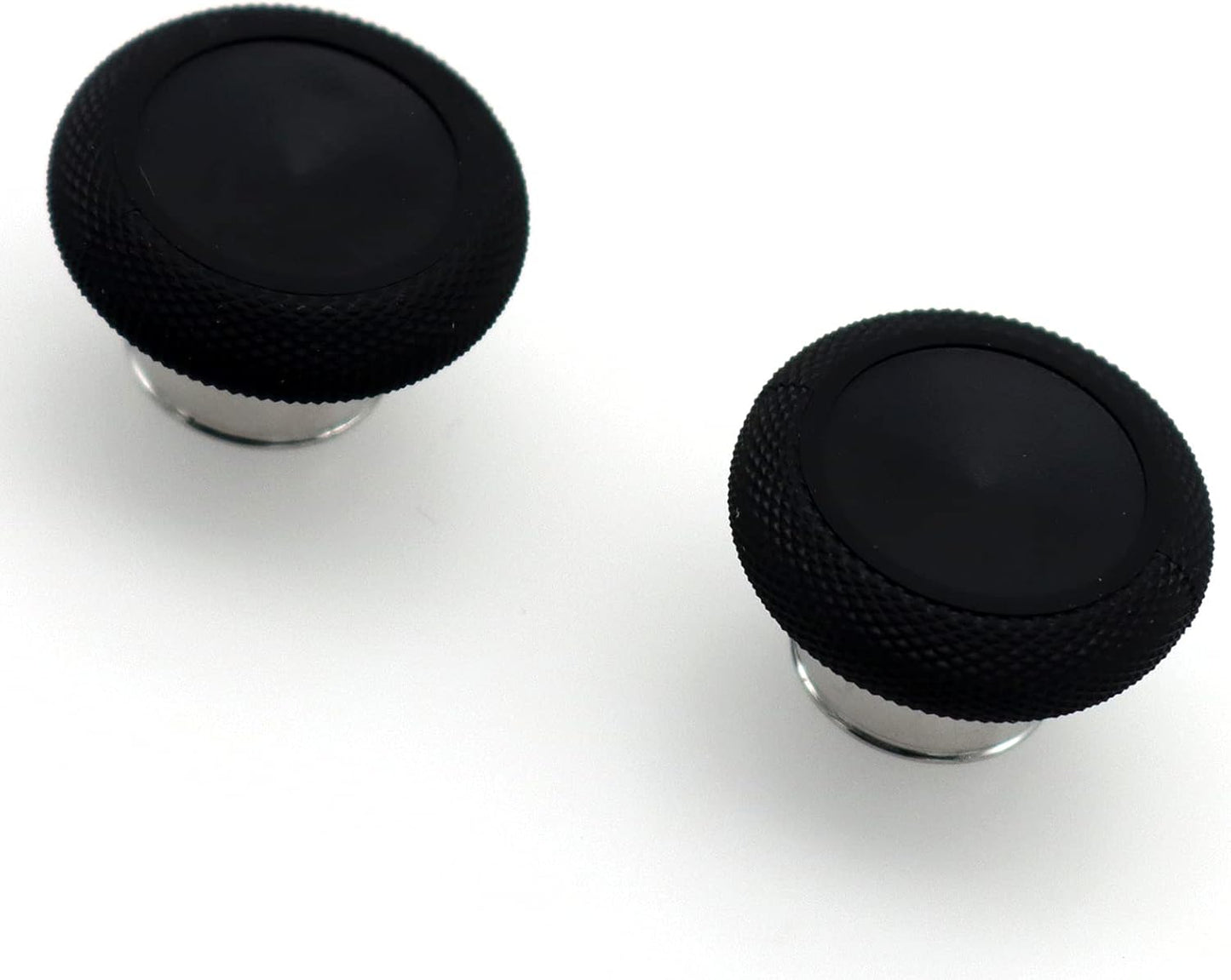 PartEGG 2-pcs Short Concave Magnetic Analog Thumbstick Replacement for Xbox Elite Wireless Controller Series Gen 2 1797 Standard Height Sticks (Black)