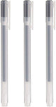 Gel Ink Ball Point Pen, Black, 0.38mm, Pack of 3 (Japan Import) Black