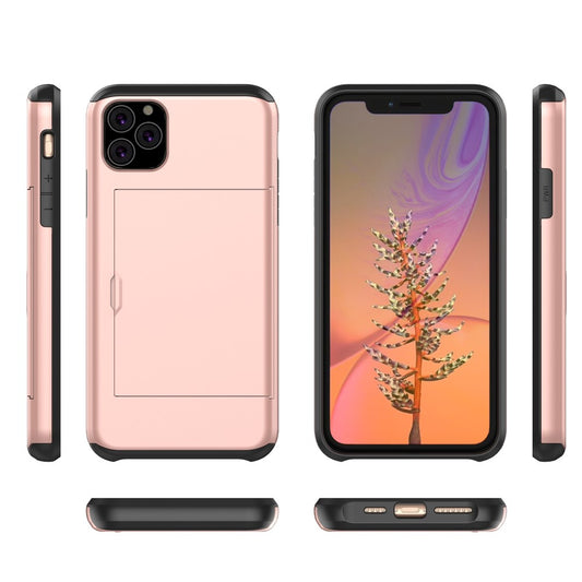 iPhone 11 Rose Gold Phone Case with Card Slot