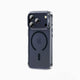 Phone case for iPhone 17 Pro Max with stand and camera control cover, MagSafe compatible, shockproof magnetic case, scratch resistant (black).