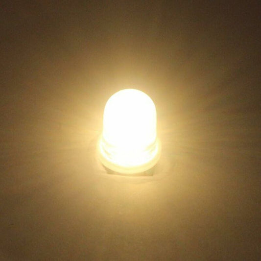 Ersandy 10 pcs E10 12V Spot LED Bulb Lamps Warm White