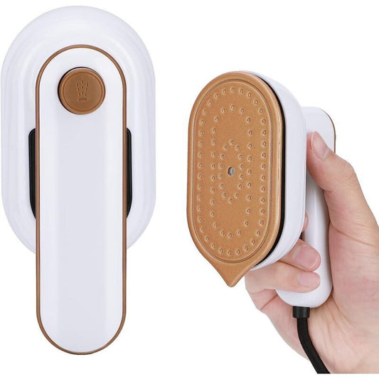 Steam Iron: Travel Iron - Mini Iron - 20S Fast Heat-Up - 50Ml Water Tank - Wet And Dry For Home And Travel - White