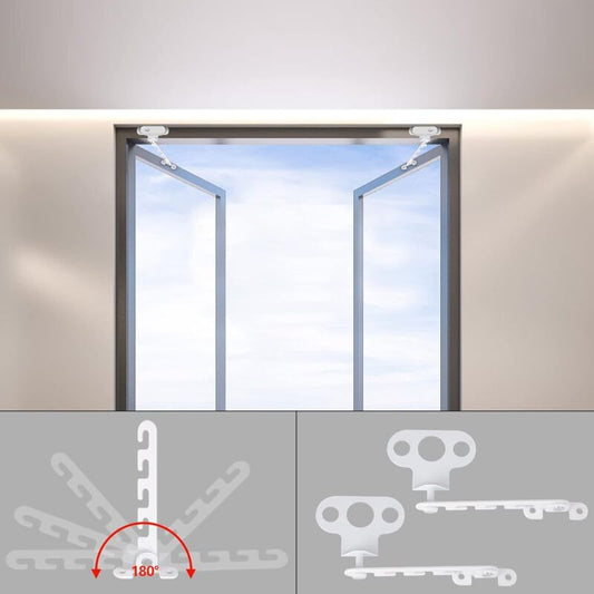 Ersandy Casement Window Restrictor 2 pcs Window Restrictor, Comes With 4 Screws, Window Lock Proof Window Lock To