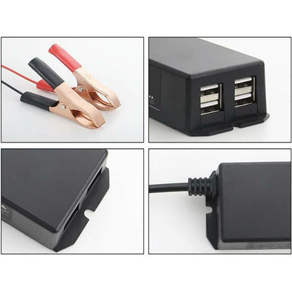 12V 24V To 5V Usb Power Adapter,Waterproof Motorcycle Mobile Phone Charger Usb Motorcycle Charger Motorcycle Usb