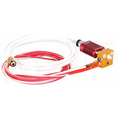 3D Printer Nozzle Kit Mk8 Hotend Kit Compatible With Alfawise U20 U30 Creality Ender 3 Assembled Mk8 Extruder Hot End