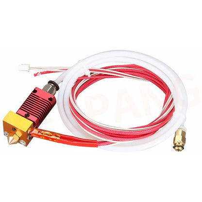 3D Printer Nozzle Kit Mk8 Hotend Kit Compatible With Alfawise U20 U30 Creality Ender 3 Assembled Mk8 Extruder Hot End