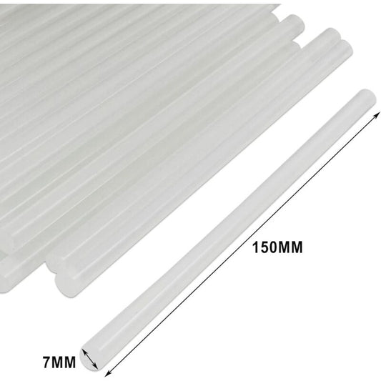 Hot Glue Sticks 7X150Mm Clear Adhesive For 7Mm Hot Glue Gun - Pack Of 36