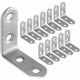 13 pcs Stainless Steel Corner Brace 40X40Mm, Corner Braces For Fixing And Repairing Furniture, Reinforcing Joints,