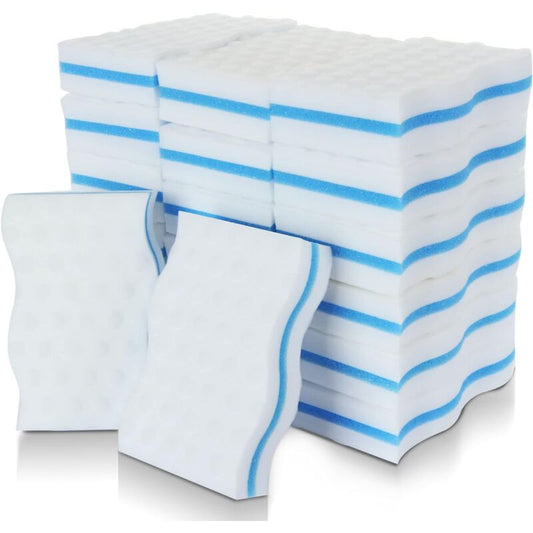 Magic Sponges, 24 pcs Extra Thick Melamine Cleaning Sponge - Magic Eraser For Bathroom, Pool, Kitchen, Floor, Wall