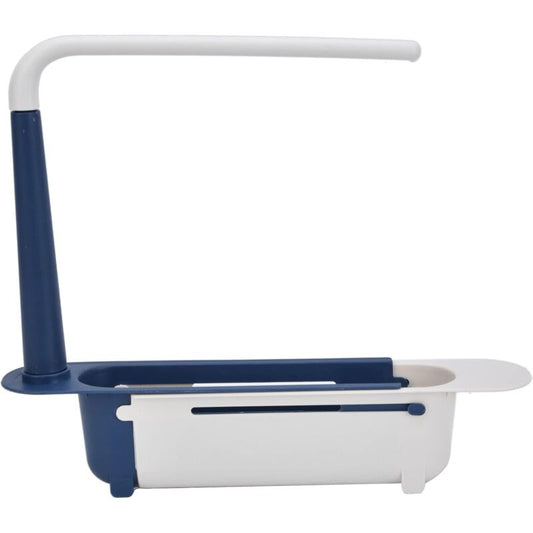 Sink Rack, Kitchen Sink Sponge Holder Telescopic Sink Storage Rack Freely Large Capacity Pp Expandable Sink Organizer