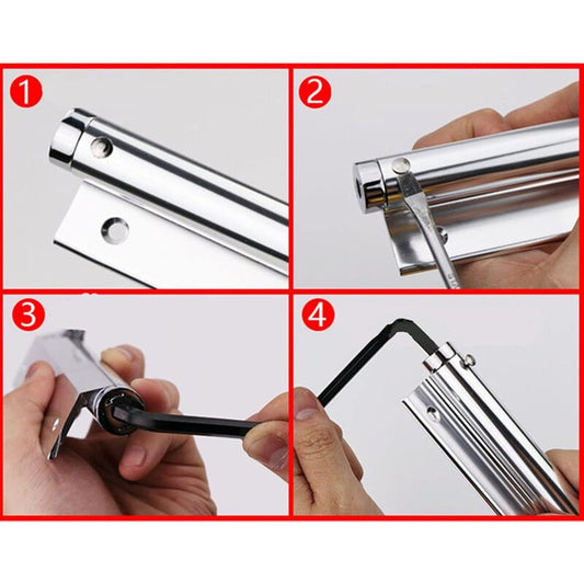 Spring Door Closer, Building Hardware, Surface Mount, Fire Door, For Home And Commercial Use
