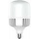 LED Bulb E-40-60W - Cool Light 6500K - 6000 Lm - Turbine Design And Heat Sink Plate - Industrial And Outdoor Lighting,