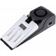 Mini Wireless Vibrator Triggered Wedge Shaped Door Stopper Alert Home Security System Door Alarm Block Jammer Black