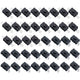 40 pcs Self-Locking Push Button Switch, Kan-28 Mini Flashlight Switch (20 pcs Flat Pin With Hole + 20 pcs Bent Pin With