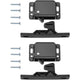 2 pcs Cabinet Door Catches With 8 Screws For Rv, Caravan Door Latches, Accessories For Cabinets, Sliding Doors, Home,