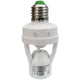 Pir Motion Sensor Light Bulbs With E27 Base For Indoor Use With Time And Light Setting