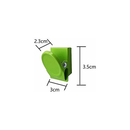 16 pcs Multi Color Metal Magnetic Clips, Fridge Whiteboard Wall Memo Note Magnetic Clip