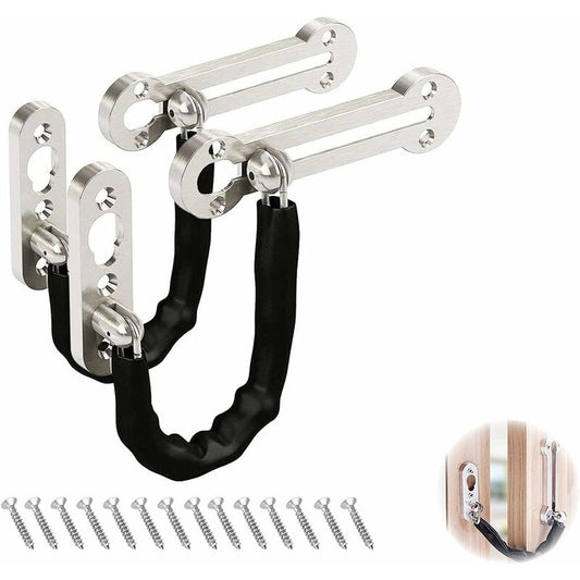 Security Lock Chains Door Anti-Theft Stainless Steel Chain Lock Guard Chain Door Latch Door Chain Security Lock For