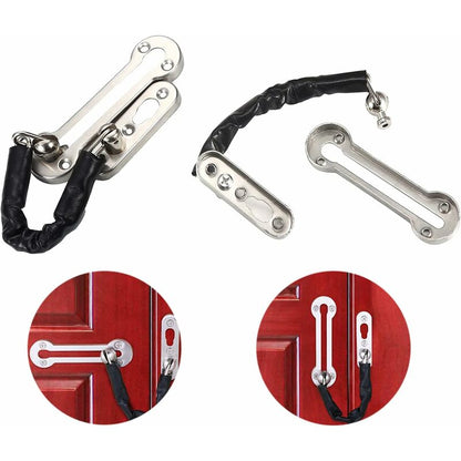 Security Lock Chains Door Anti-Theft Stainless Steel Chain Lock Guard Chain Door Latch Door Chain Security Lock For
