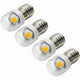 4 pcs 3V 0.2W E10 LED Bulb 5050 1Smd White 3000K LED Replacement Bulb Upgrade For Headlights Flashlights Torch Lights