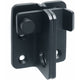Sliding Door Lock Padlock Hasp Door Lock Latch Buckle Hook Anti-Theft, Stainless Steel Matte Black Finish, Ems3005-B