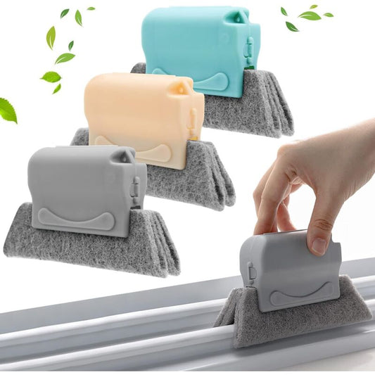 3 Pack Window Groove Cleaning Brush, Window And Door Cleaning Brush, Quick Handheld Cleaning Tools For All