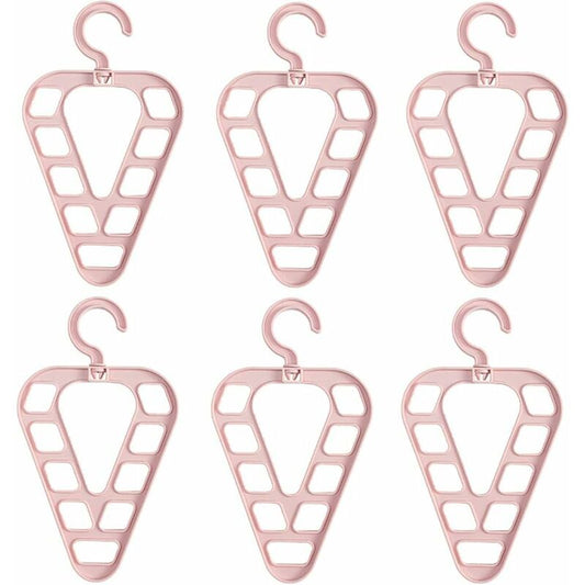Magic Hanger Organizer, Space Saving Multi-Function Coat Rack Hangers, 9 Hole Triangle Multifunctional Non-Slip Hanger,