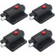 4 pcs Spring Window Cabinet Knob Automatic Door Latch Lock Furniture Cabinet Drawer Door Lock With Spring Knob